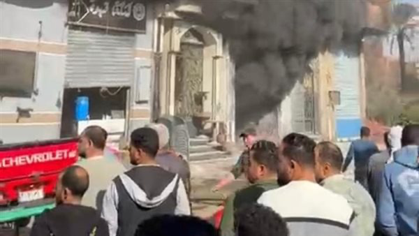 اندلاع حريق داخل منزل بالطريق الأبيض في الجيزة